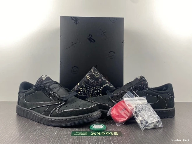 Scott GOAT Travis OG 657 2143 Phantom Low 1 x Black UrbanStyle Air Jordan 0521